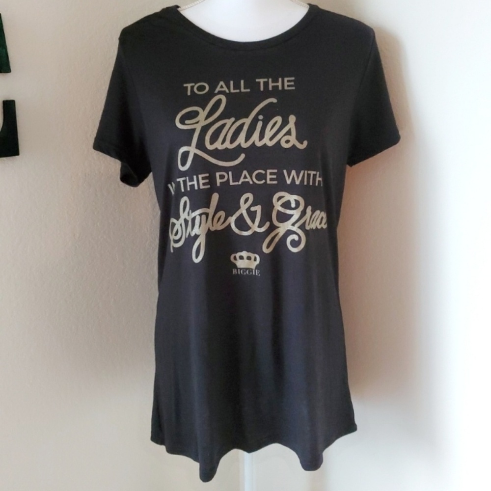 The Notorious B.I.G. Ladies Novelty Fitted T-Shirt